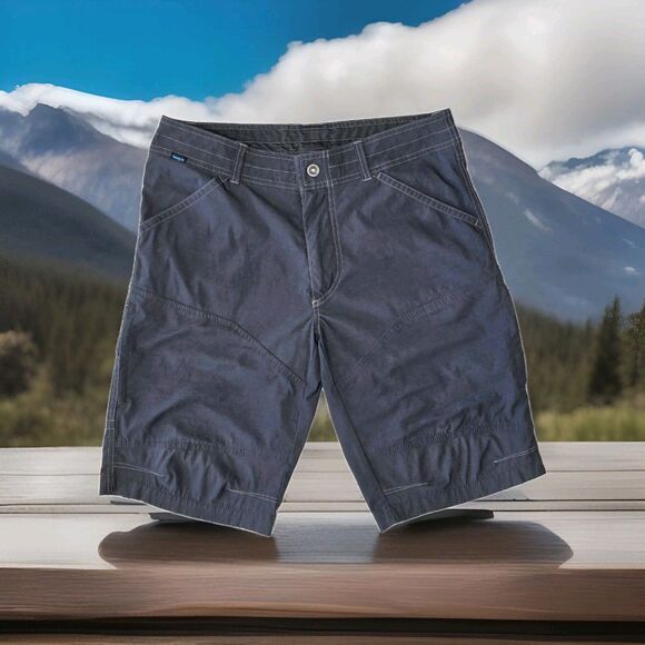 Kuhl Men's Cargo Shorts - Dark Gray - Picture 1 of 8